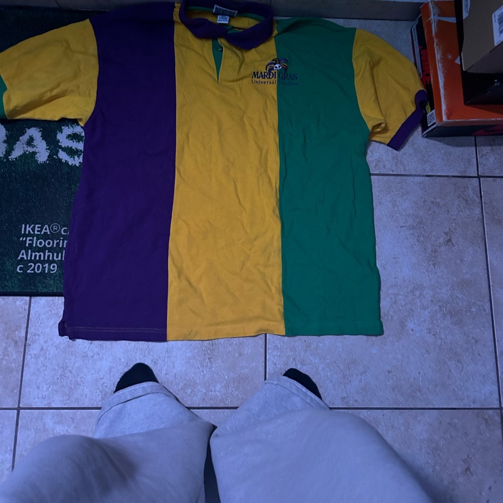 colorful polo